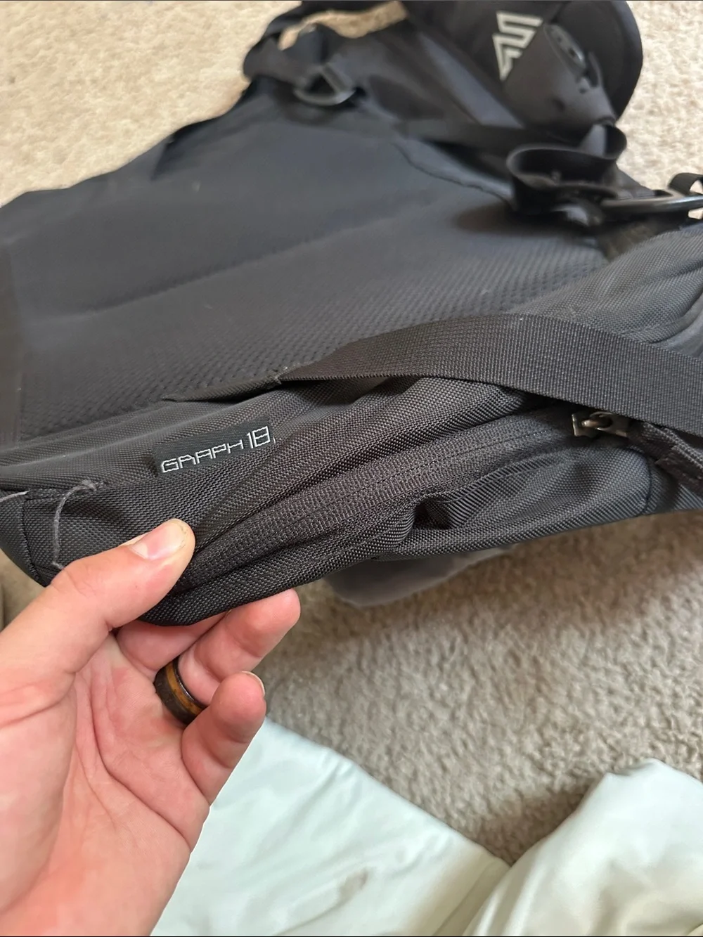 Gregory Graph18 Roll top computer bag messenger bag